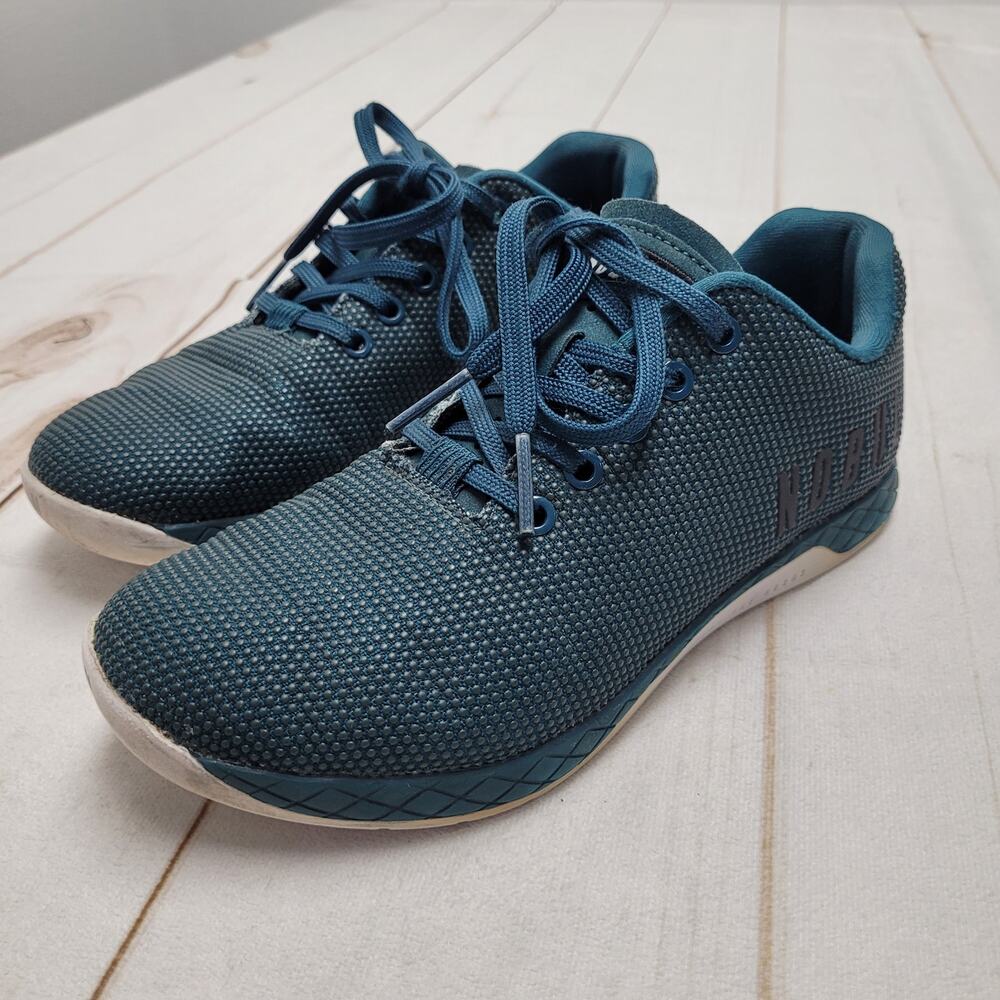 No Bull super fabric blue teal superfabric sneaker shoes weightlifting crossfit